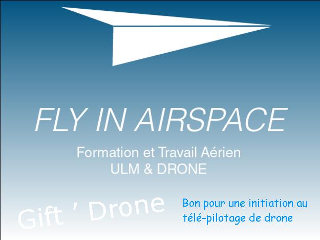 Drone de Fly in Airspace