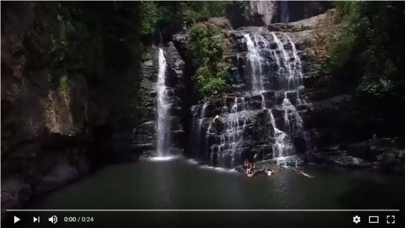 Waterfall au Costa Rica