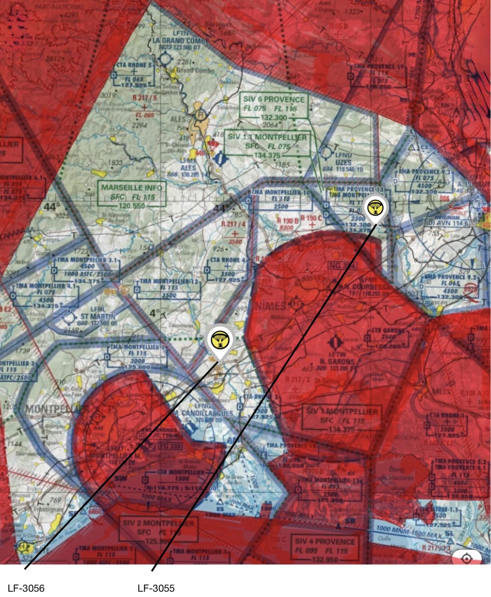 Où voler en paramoteur